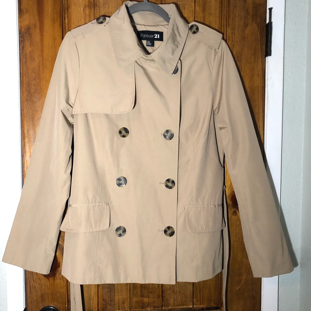 Short Trench Coat / Pea Coat